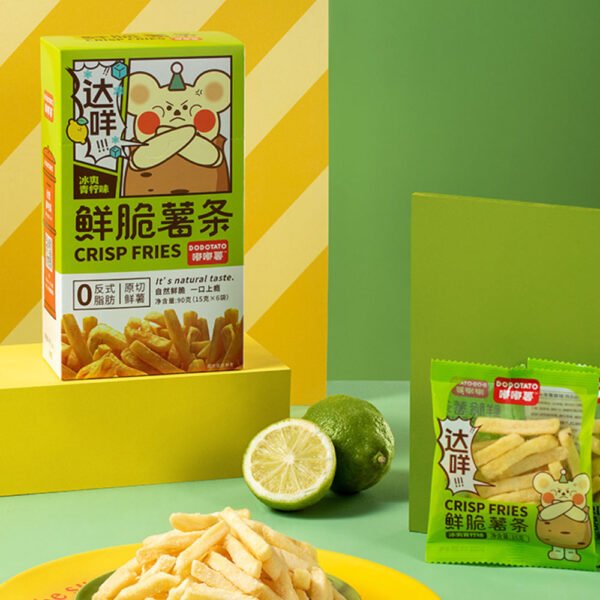 Dodo Sweet Potato Original Cut Fried Potato Fries Mixed Flavor Semi-Soft Potato Chips 360g Inner Mongolia Satisfy Cravings Snack   
Random flavors