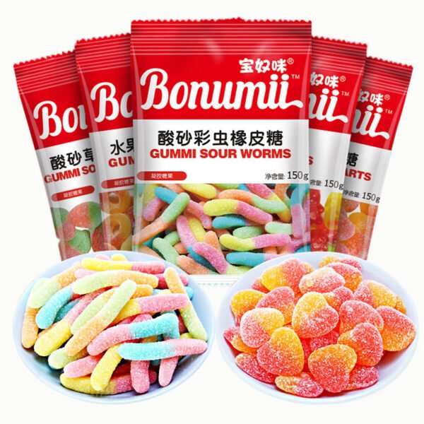 Bonumi Hard Candy 150g Fruity Flavor Multi-Colored Ball Shape Candy Confectionery Manufacturers