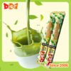 Candy Wholesale Custom Private Label Halal Snacks Crispy Biscuits Stick Matcha Flavor Filling Jam Sandwich Grain Cookies