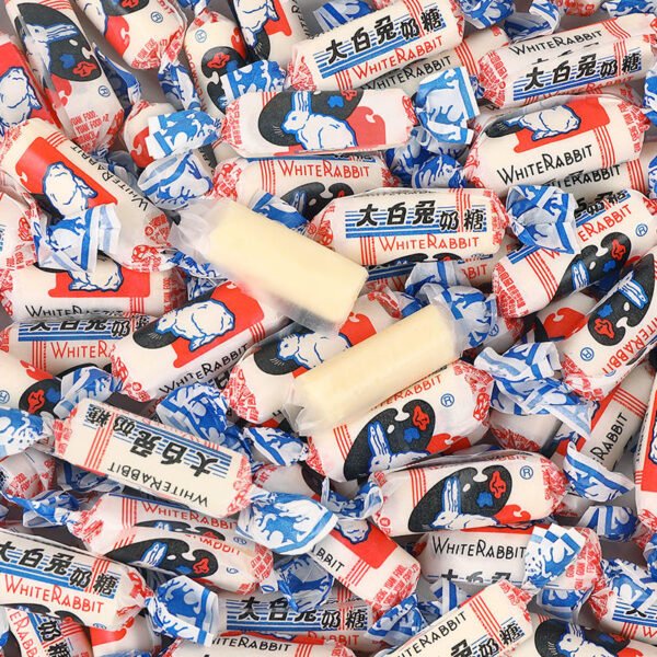 White Rabbit Toffee Fruit Snack Gummy Super Sour & Floral Fruity Bag 2.5kg
