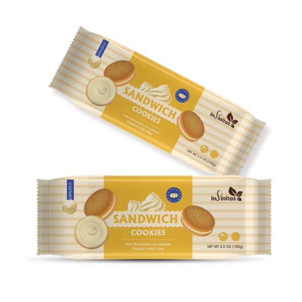 High Quality Sweet Sandwich Cookies Cheese Sandwich Biscuits