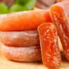 OEM Wholesale Chinese Dried Persimmon Chinese Sweet Snack Persimmon Cake 500g Dry Fruit