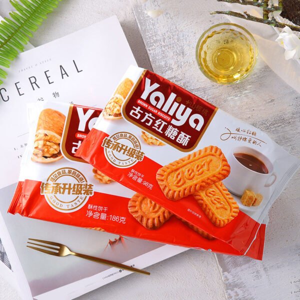 Specialty Snacks Brown Sugar Shortbread Biscuits Sandwich Biscuits Wholesale Sweet Biscuits