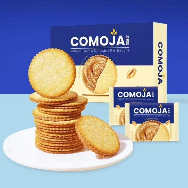 Wholesale Exotic Sweet Snacks-Delicious Thin & Crispy Sugar Wafer Chocolate Filled Cookies in Bag & Box 62g