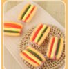 Fruity Multi-Colored Gummy Exotic Snacks Drumstick/Hamburger Gummy Candy