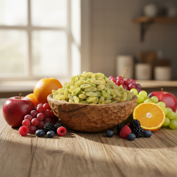 New Crop Dried Green Raisins and Dried Yellow Grapes