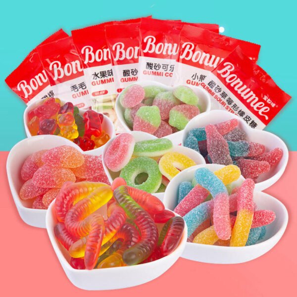 Bonumi Hard Candy 150g Fruity Flavor Multi-Colored Ball Shape Candy Confectionery Manufacturers