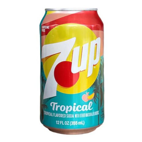 Cheap Rate Refreshing Tropical Soft Drink 7UP Tropical Soda Drink 12 x 355ml For Wholesales Export Beverage Bulk Box Wholesales