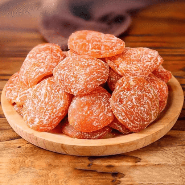 200 Grams of Bamboo Salt with Dried Loquat