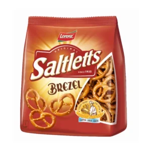 Lorenz Saltletts Mini Pretzel Snack Crispy Bite-Sized Sea Salt 150g