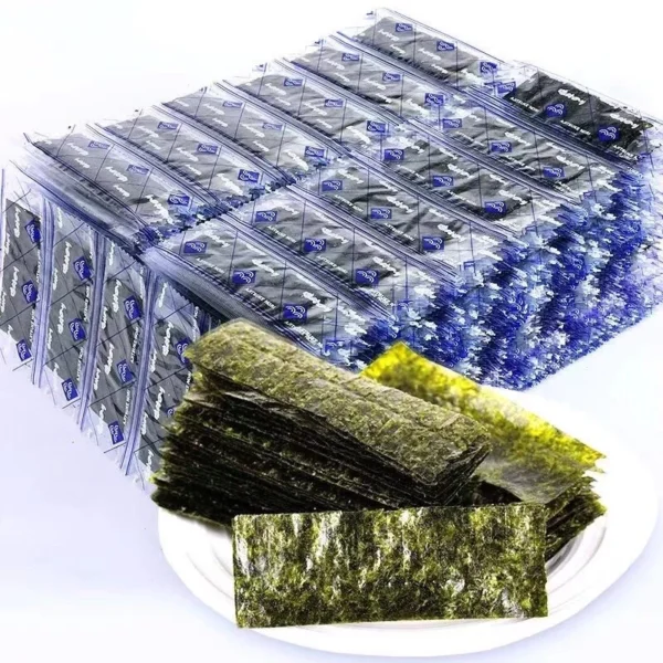 Seasoned seaweed slices Instant seaweed 20pc