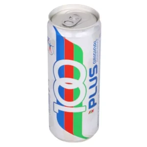 100 Plus Original Carbonated Isotonic Drink 325ML can